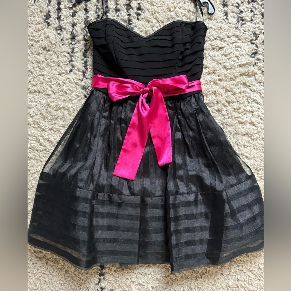 Betsy Johnson tulle mini dress size 6 holiday homecoming vintage